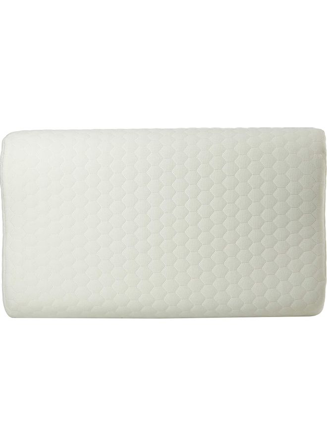 Memory Foam Pillow Contour Combination White 50 X 30 X 10cm