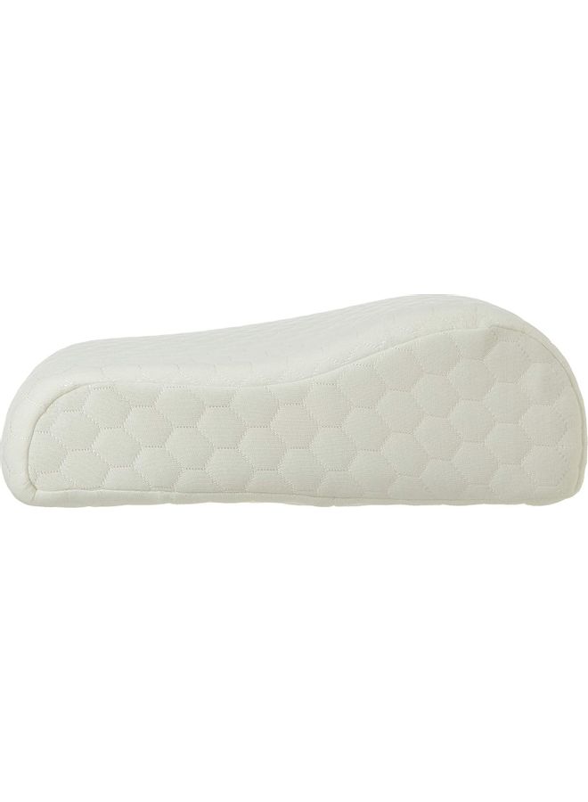 Memory Foam Pillow Contour Combination White 50 X 30 X 10cm
