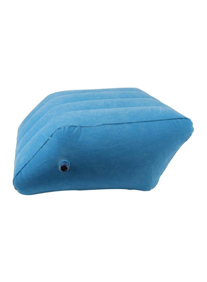Inflatable Leg Pillow PVC Blue