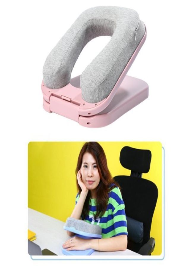 Foldable U-shape Nap Cushion Artifact Office Desk for Student Workers Lunch Break Adult Nap Cushion Lunch Break Cushion