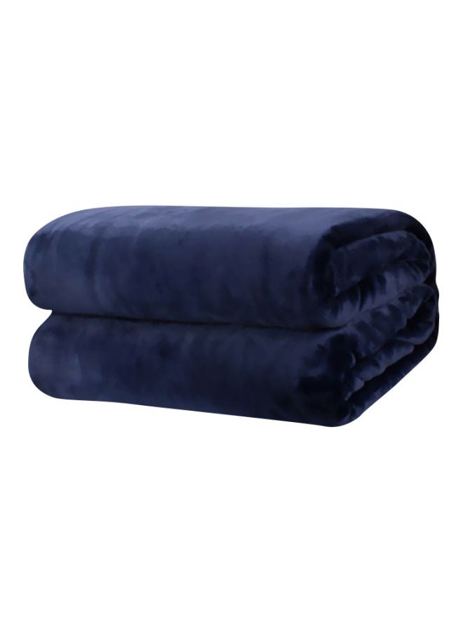 Warm And Soft Blanket flannel Blue 180x200cm