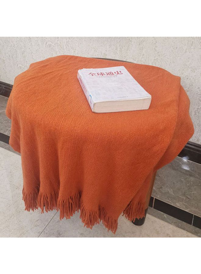 Sofa Blanket Combination Orange 127x173cm