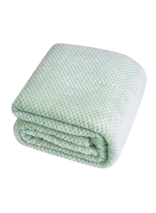 Modern Brief Style Soft Blanket cotton Green 200x230cm