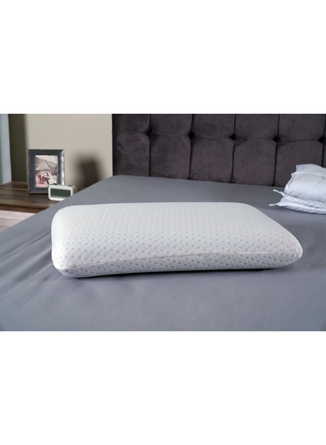 Balance Copper Infused Memory Foam Pillow 45X70X13cm-White