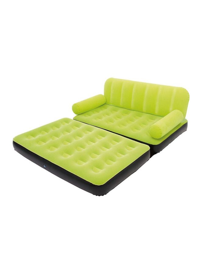 Camping Couch With Pump PVC Green