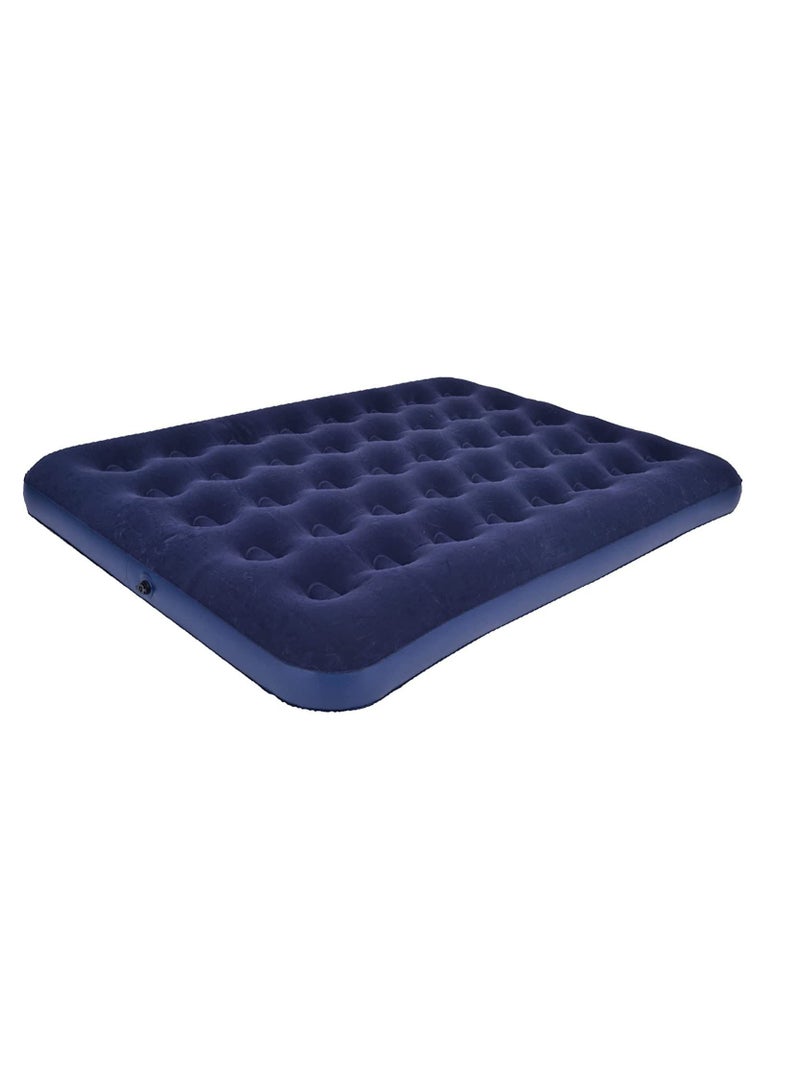 Double Size Flocked Beam Air Bed