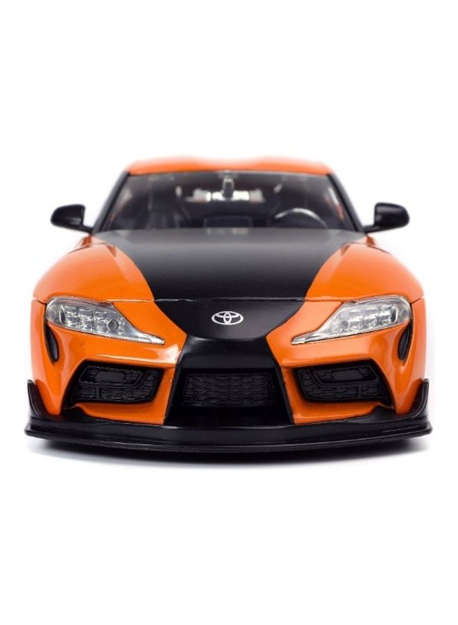 Fast & Furious 2020 Toyota Supra Car Orange