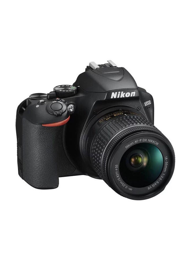 D3500 DSLR with AF-P DX NIKKOR 18-55mm f/3.5-5.6G VR Black