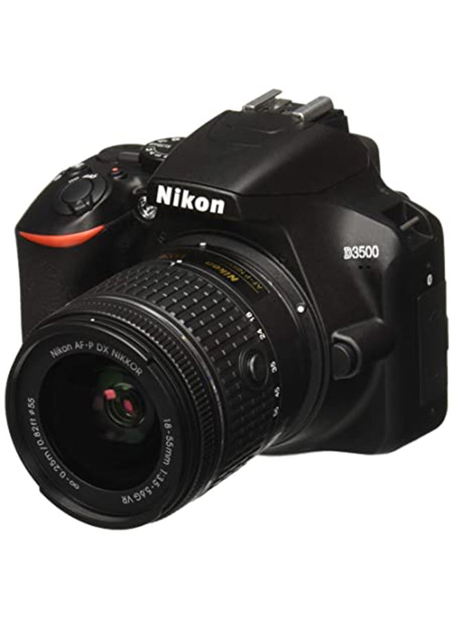 D3500 DSLR with AF-P DX NIKKOR 18-55mm f/3.5-5.6G VR Black