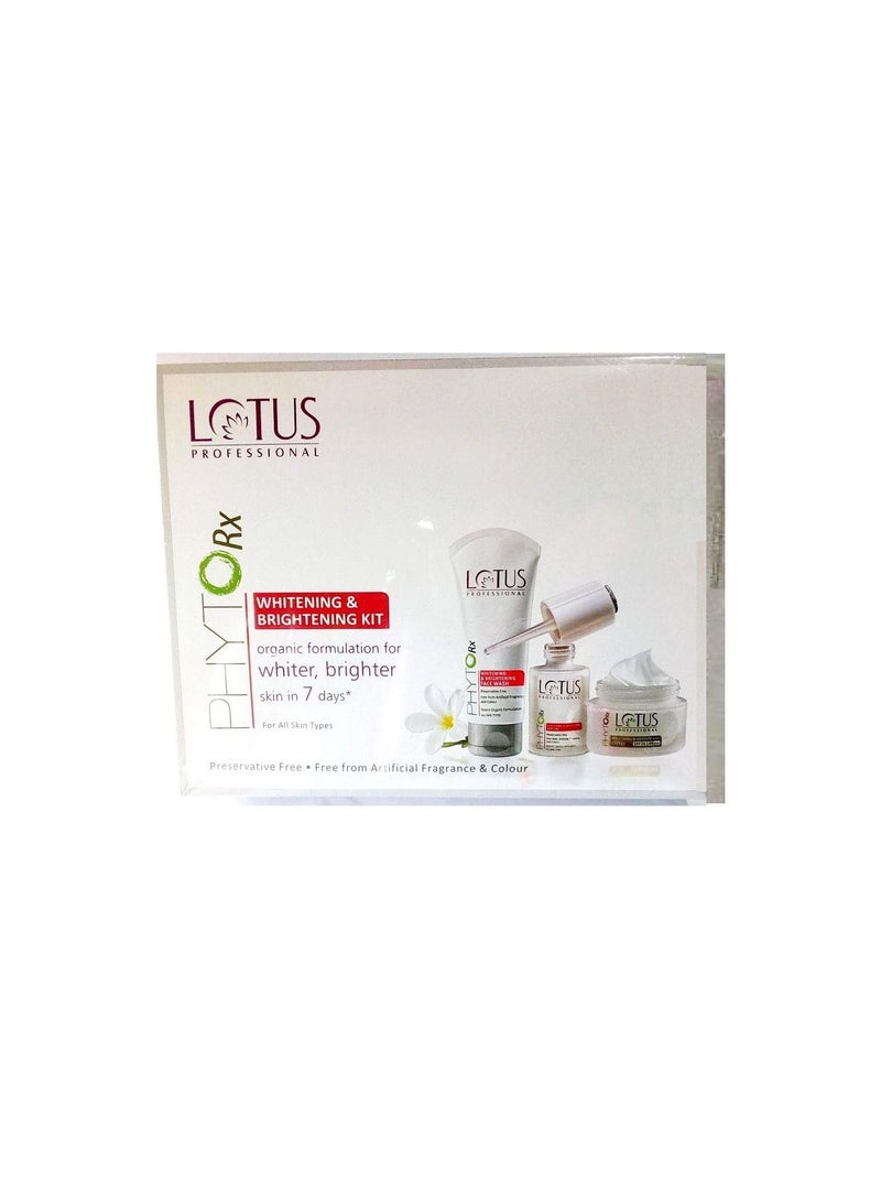 Whitening Brightening Kit Face Wash Serum Day Cream