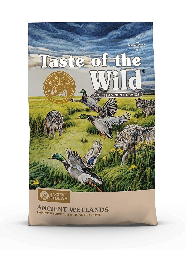 Ancient Wetlands Canine Recipe Duck Dog Dry Food 2.27Kg