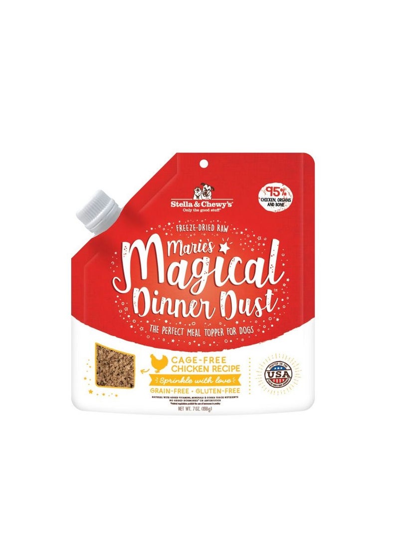 Marie’s Magical Dinner Dust Dog Food Toper – Chicken Flavor 198g