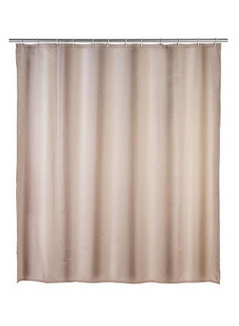 Shower Curtain 180 x 200 cm Beige