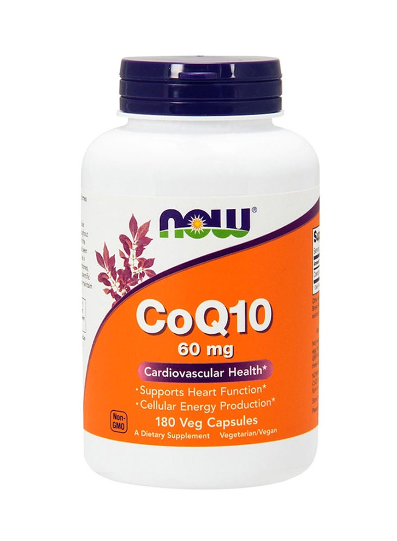 CoQ10 Dietary Supplement 60mg - 180 Capsules