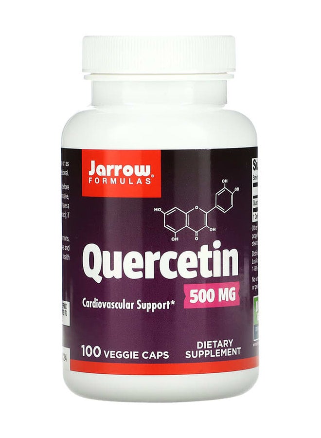 Quercetin Cardiovascular Support 100-Veggie Capsule 500 mg