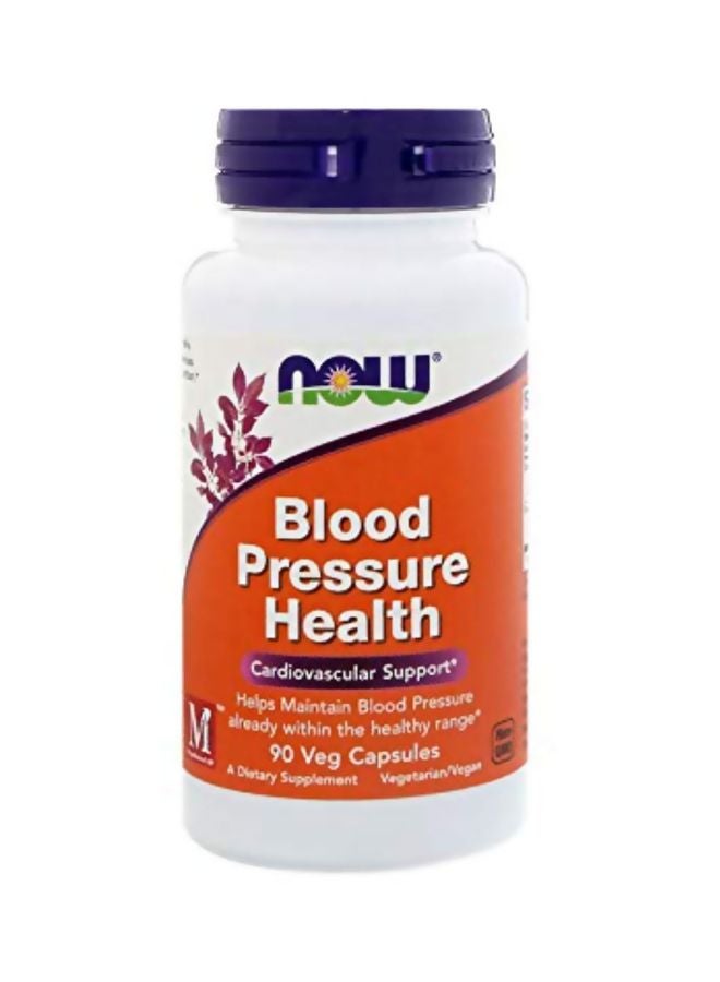 Blood Pressure Health Dietary Supplement - 90 Capsules