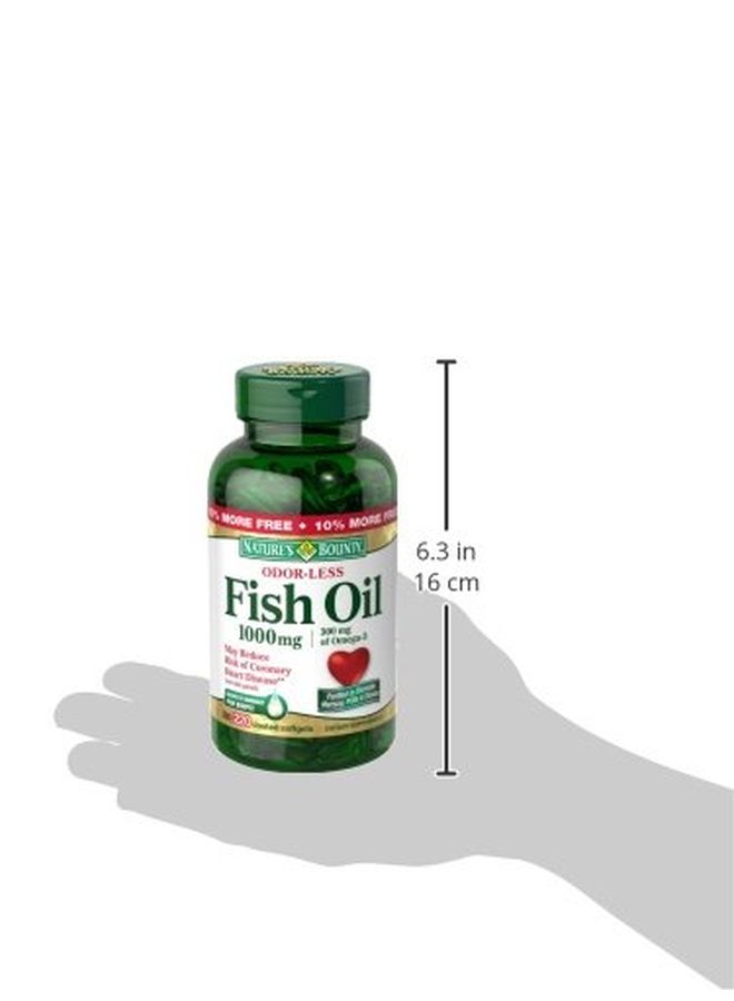 Fish Oil Dietary Supplement - 220 Softgels