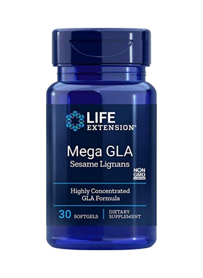 Mega Gla Dietary Supplement - 30 Softgels