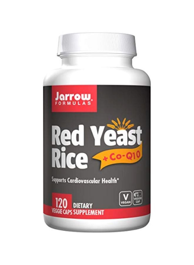 Red Yeast Rice Dietary Supplement - 120 Capsules