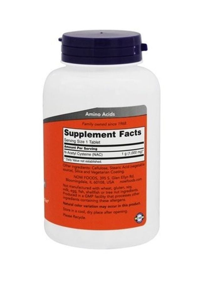 N-Acetyl-Cysteine Dietary Supplement - 120 Tablets