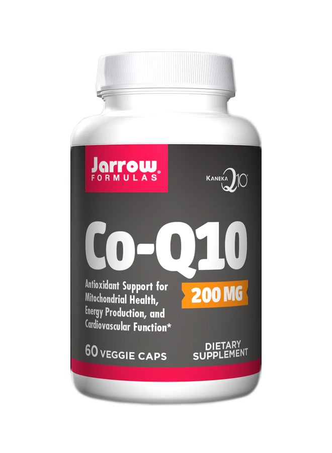 Co-Q10 200 mg Dietary Supplement - 60 Veggie Caps