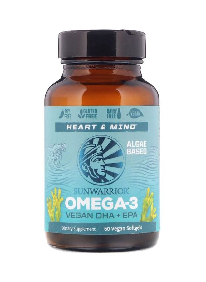 Omega-3 Dietary Supplement - 60 Vegan Softgels