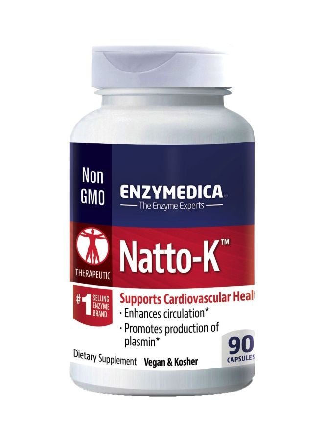 Natto-K Support Cardiovascular Health Supplement -  90 Capsules