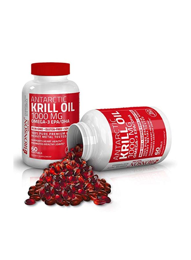 Antarctic Krill Oil Supplement 1000 mg - 60 Softgels