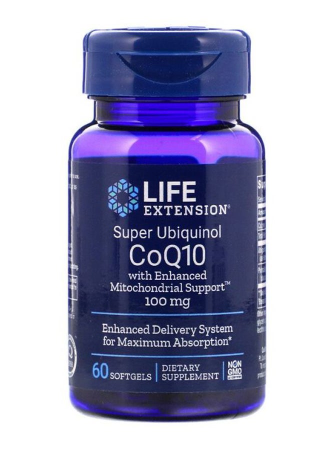 Super Ubiquinol COQ10 - 60 Softgels