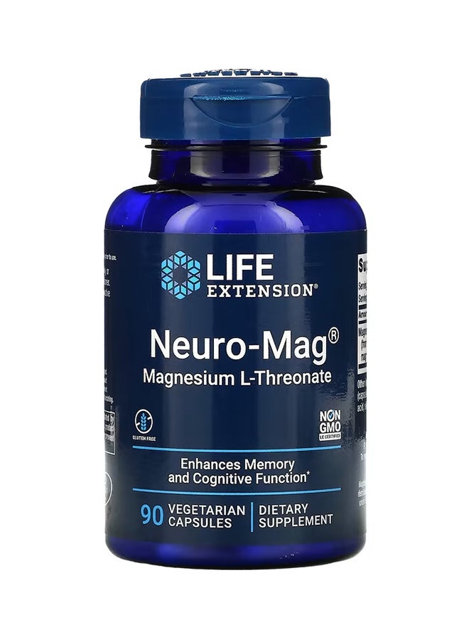Neuro Mag Magnesium L Threonate - 90 Vegetarian Capsules
