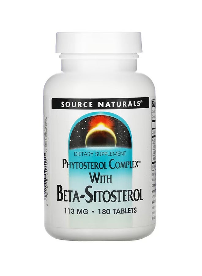 Phytosterol Complex With Beta Sitosterol - 180 Tablets
