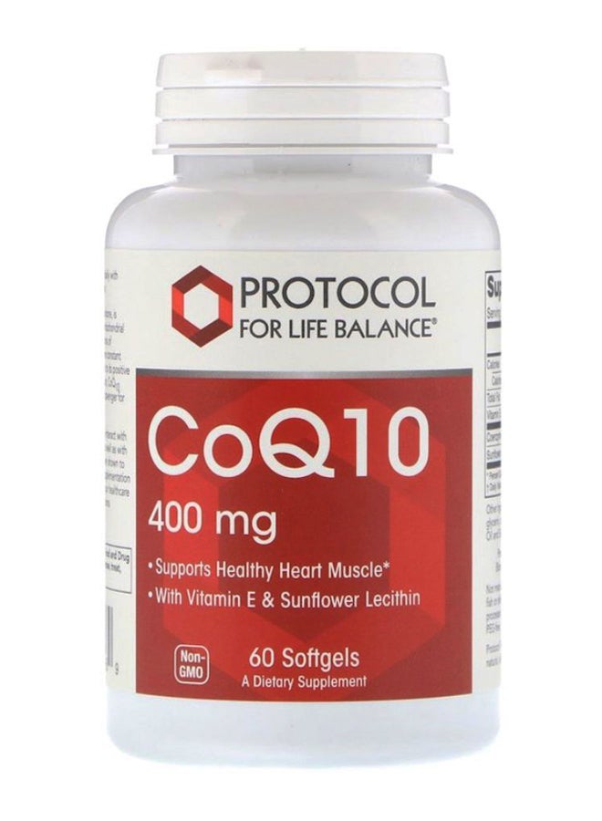 Coq10 Dietary Supplement - 60 Softgels