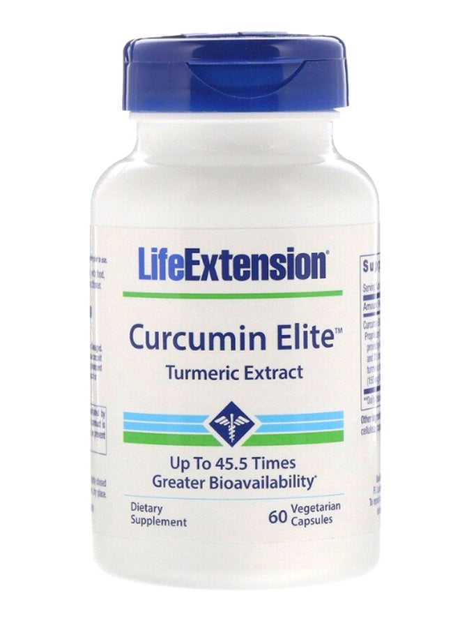 Curcumin Elite Turmeric Extract - 60 Capsules