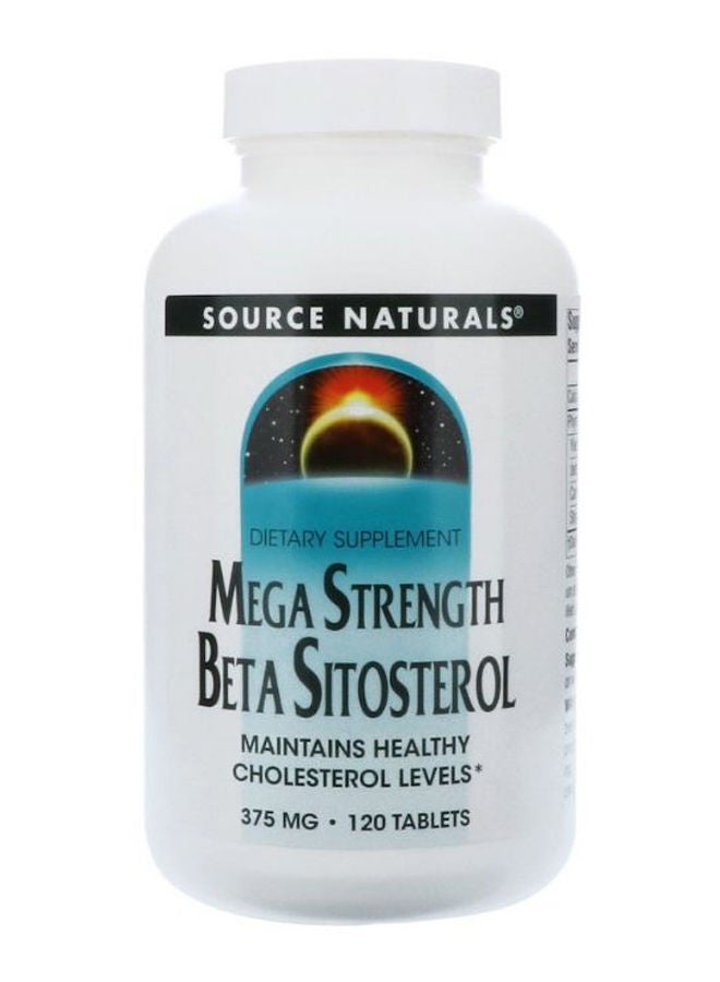 Mega Strength Beta Sitosterol - 120 Tablets