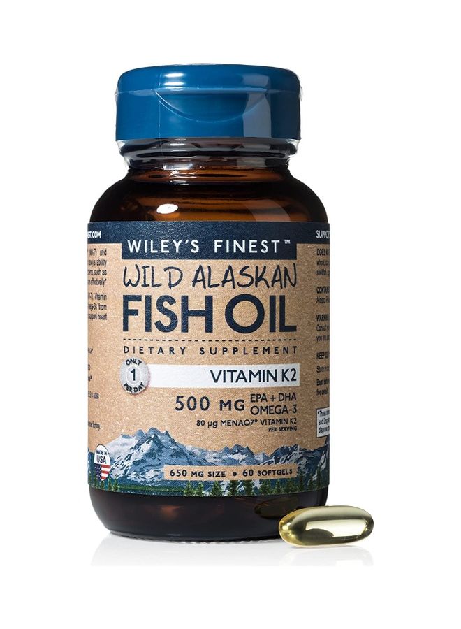 Vitamin K2 with EPA + DHA Softgels 60's