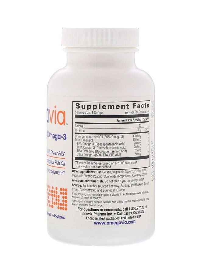 Ultra Concentrated Omega-3 Softgels