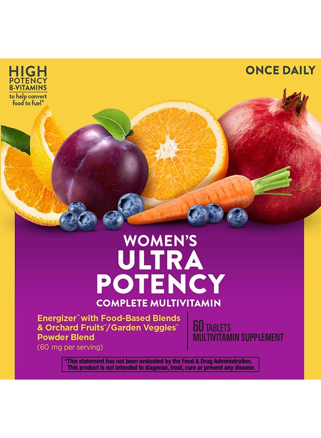 Alive Ultra Potency Multi Vitamin Suppliments - 60 Tablets