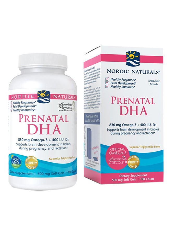 Prenatal DHA - 180 Capsules