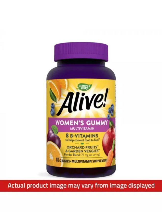 Alive Women's Multi-Vitamins Gummy - 60 Gummies