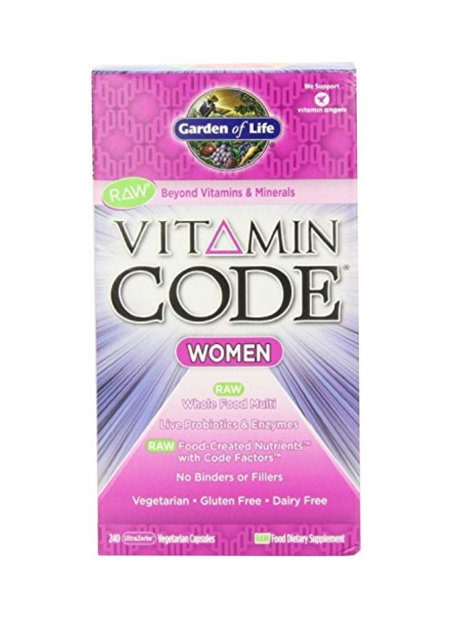 Vitamin Code -240 Ultrazorbe Vegetarian Capsules