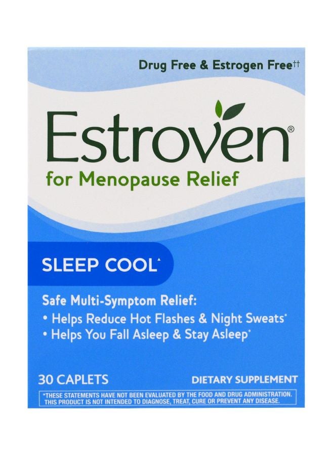 Menopause Relief, Sleep Cool Dietary Supplement - 30 Capsules