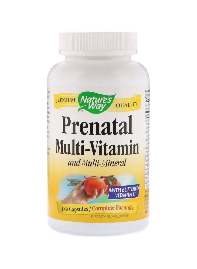 Prenatal Multi-Vitamin And Multi-Mineral - 180 Capsules