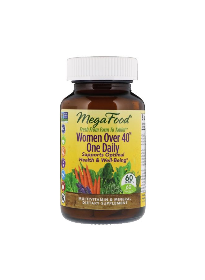 Women Over 40 One Daily Dietary Supplement- 60 Tablets