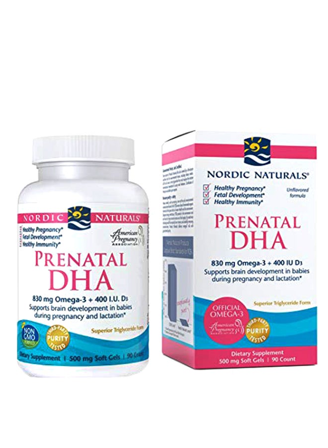 Prenatal DHA 500 mg - 90 Softgels