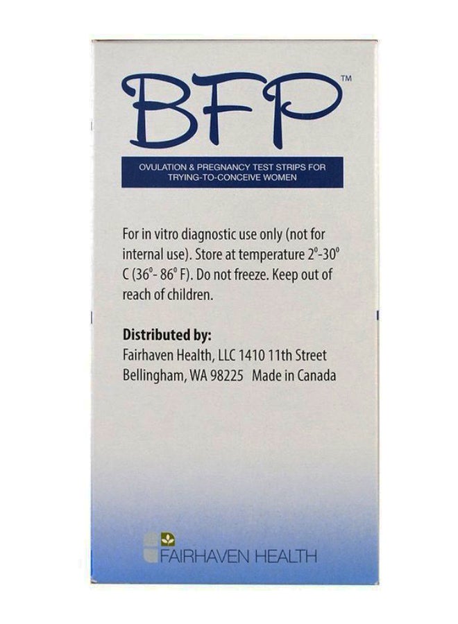 50-Piece BFP Ovulation And Pregnancy Test Strips Set