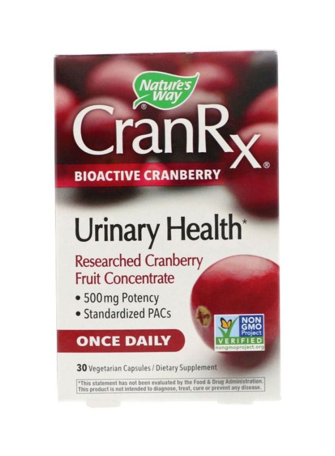 CranRx Bioactive Cranberry - 30 Capsules