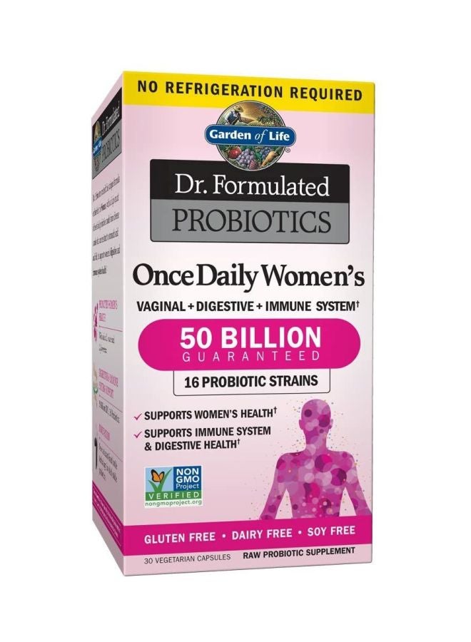 Dr. Formulated Probiotics Once Daily Women's 50 Billion CFU - 30 Capsule