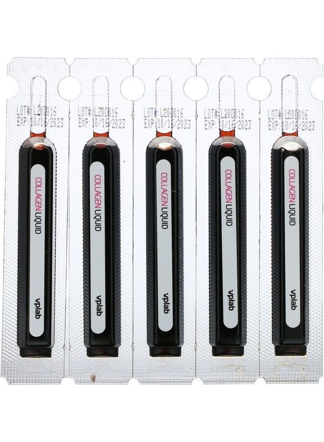 Pack of 10 - Ultra Women's Beauty Collagen Liquid Tubes (Tropical Fruits, Strawberry & Kiwi)