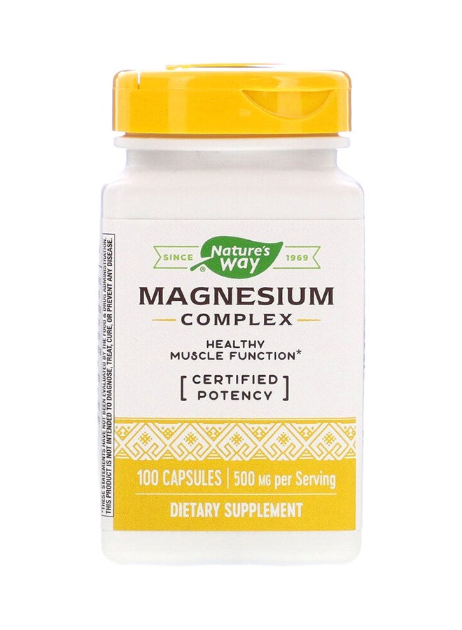 Pack Of 2 Magnesium Complex Dietary Supplements