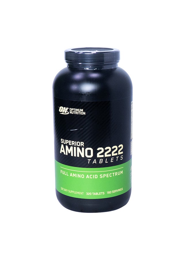 Superior Amino Dietary Supplement - Unflavoured - 320 Tablets
